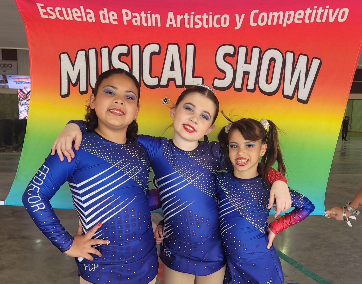 Las patinadoras del Musical Show consiguieron buenos resultados en el Nacional.