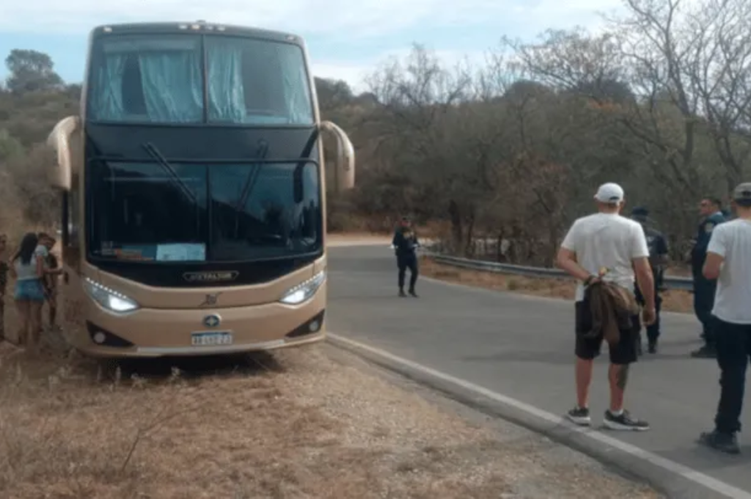 El hecho pasó en el Camino de las Cien Curvas.