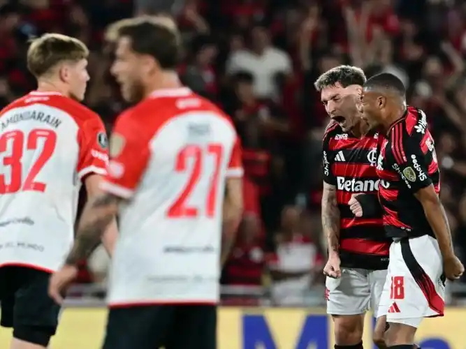 El Pincha cayó 2 a 1 y tendrá la revancha en La Plata ante Flamengo.