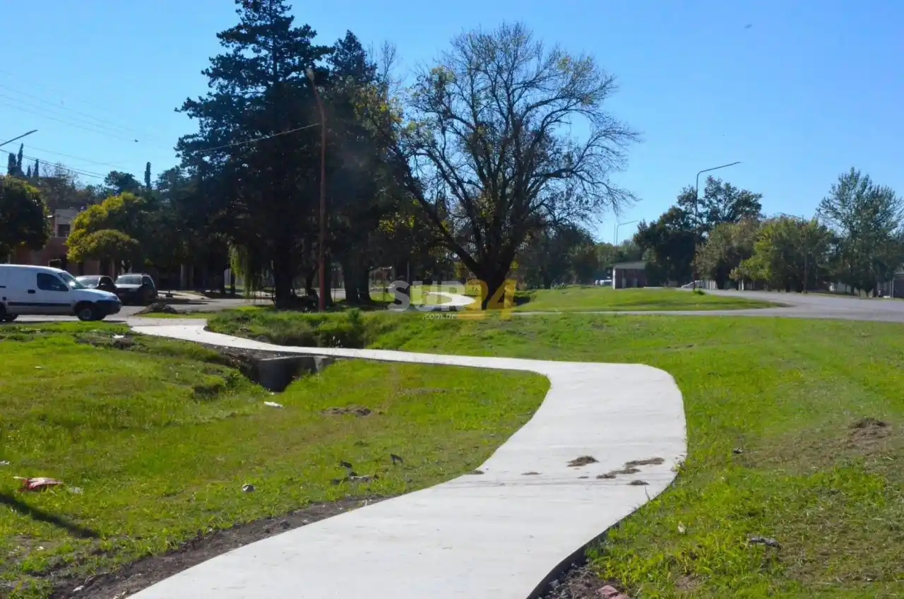 En Wheelwright construyeron una ciclovía de 600 metros