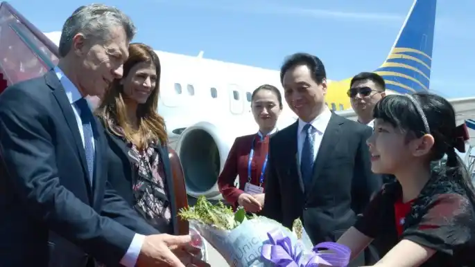 Macri inicia una visita de Estado de cinco días en China
