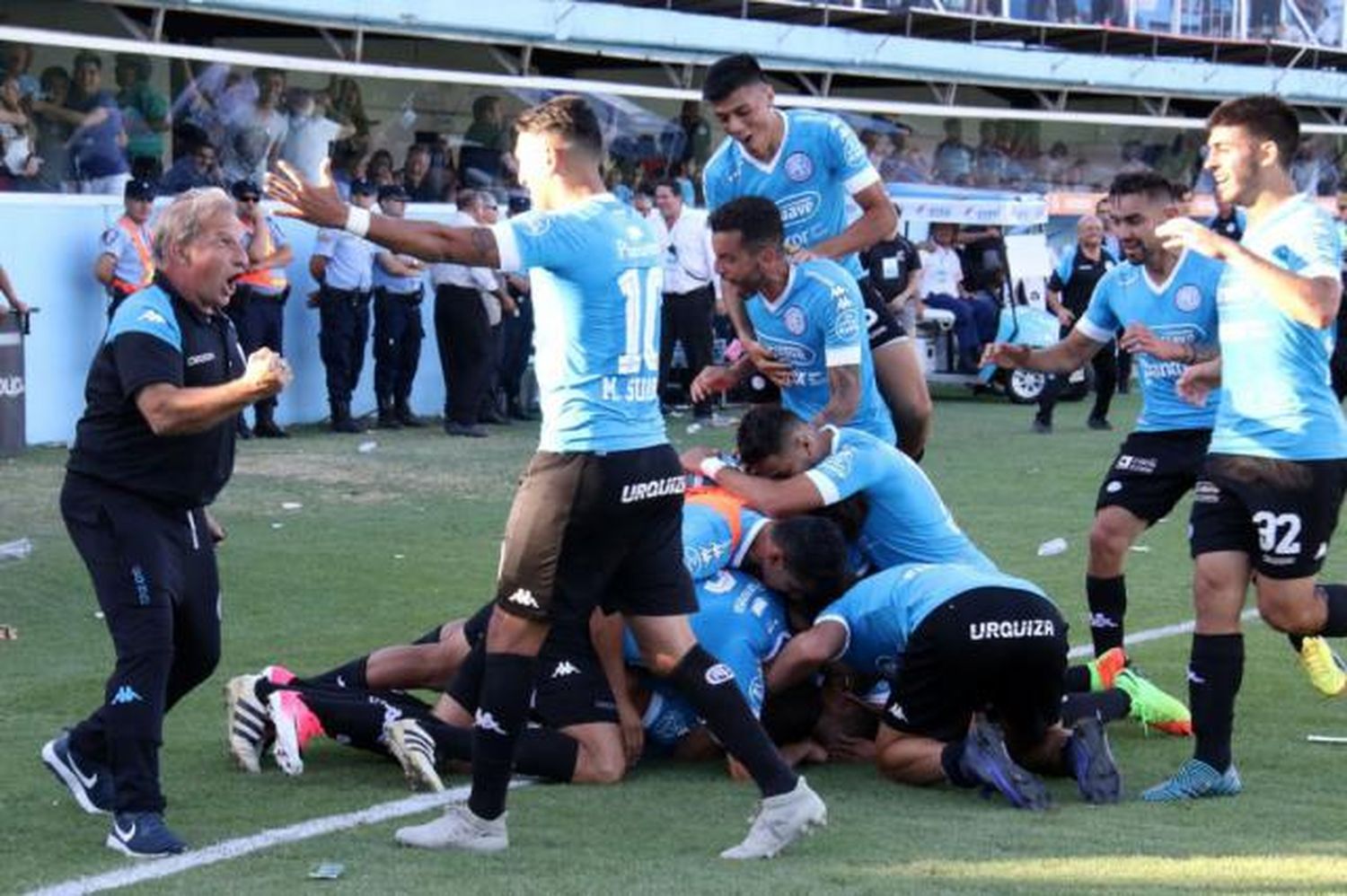 Belgrano volvió al triunfo ante Gimnasia en Córdoba