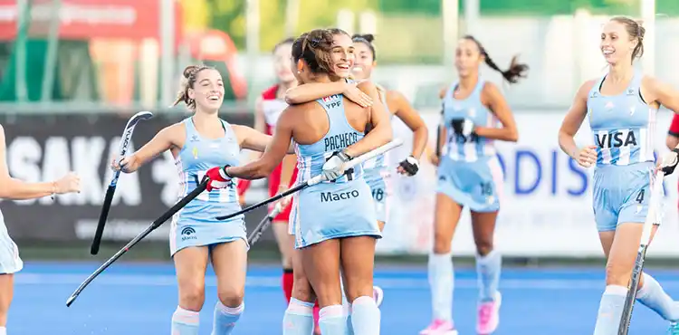 Con un gol de Brisa, Argentina goleó a Corea y se quedó con el quinto puesto