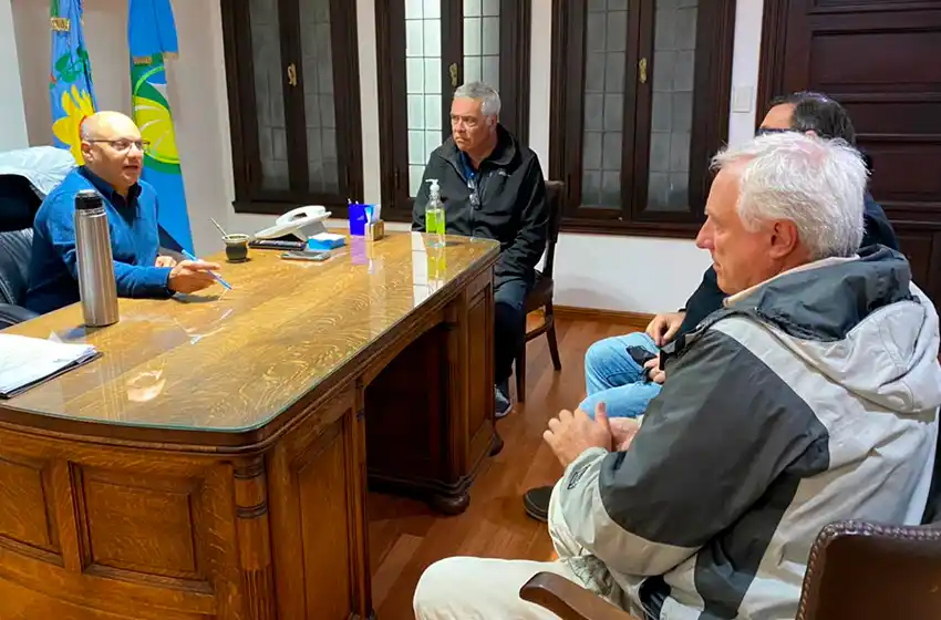 Reino recibió a la nueva conducción de Bomberos