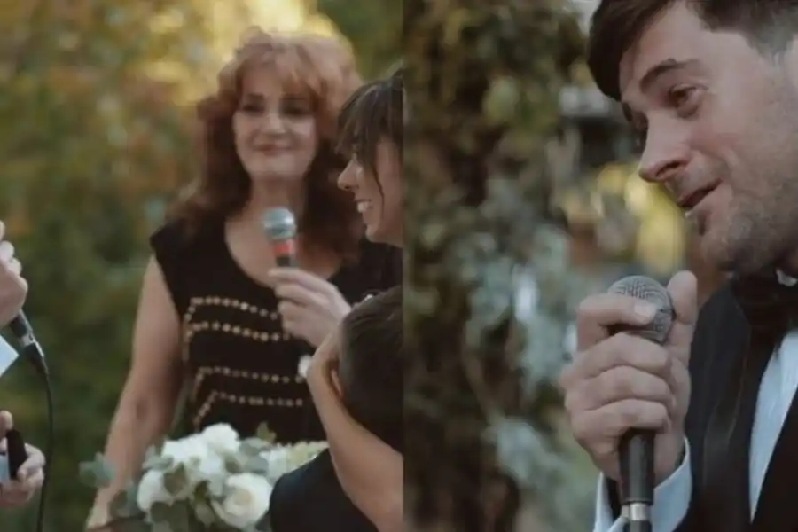 La increíble aclaración de un novio en plena boda: “Prometo cuidarte, salvo cuando juegue Boca”