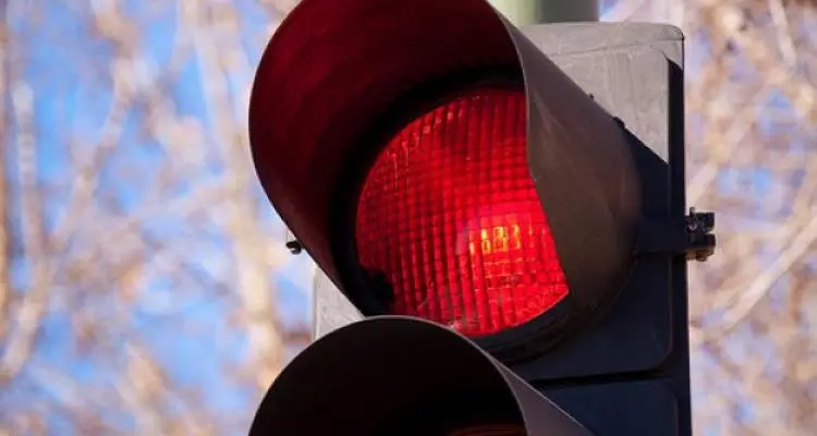 Por accidente, sin semáforo en Las Heras y Pellegrini