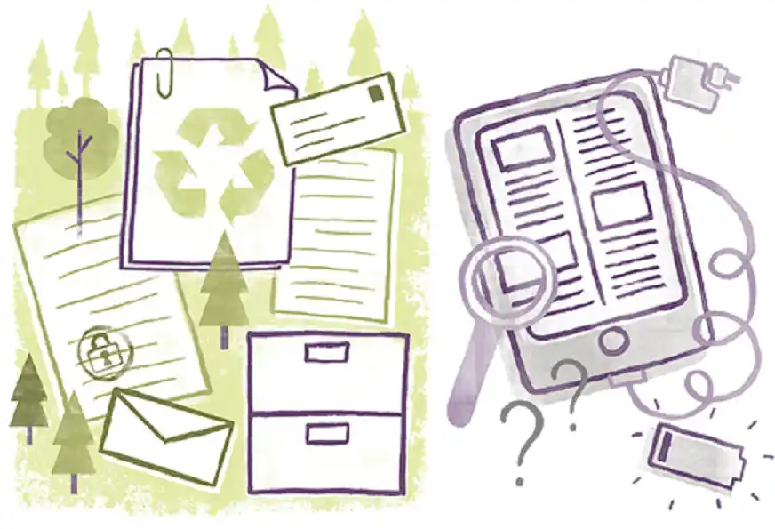 Los medios electrónicos también tienen un impacto ambiental