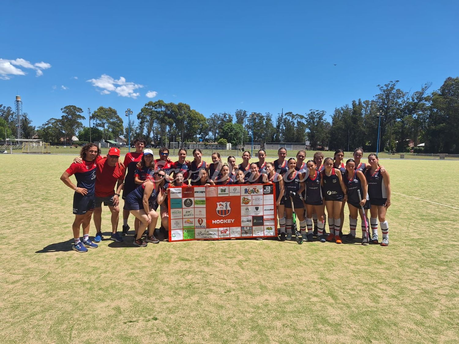 El equipo de Del Valle en Mar del Plata