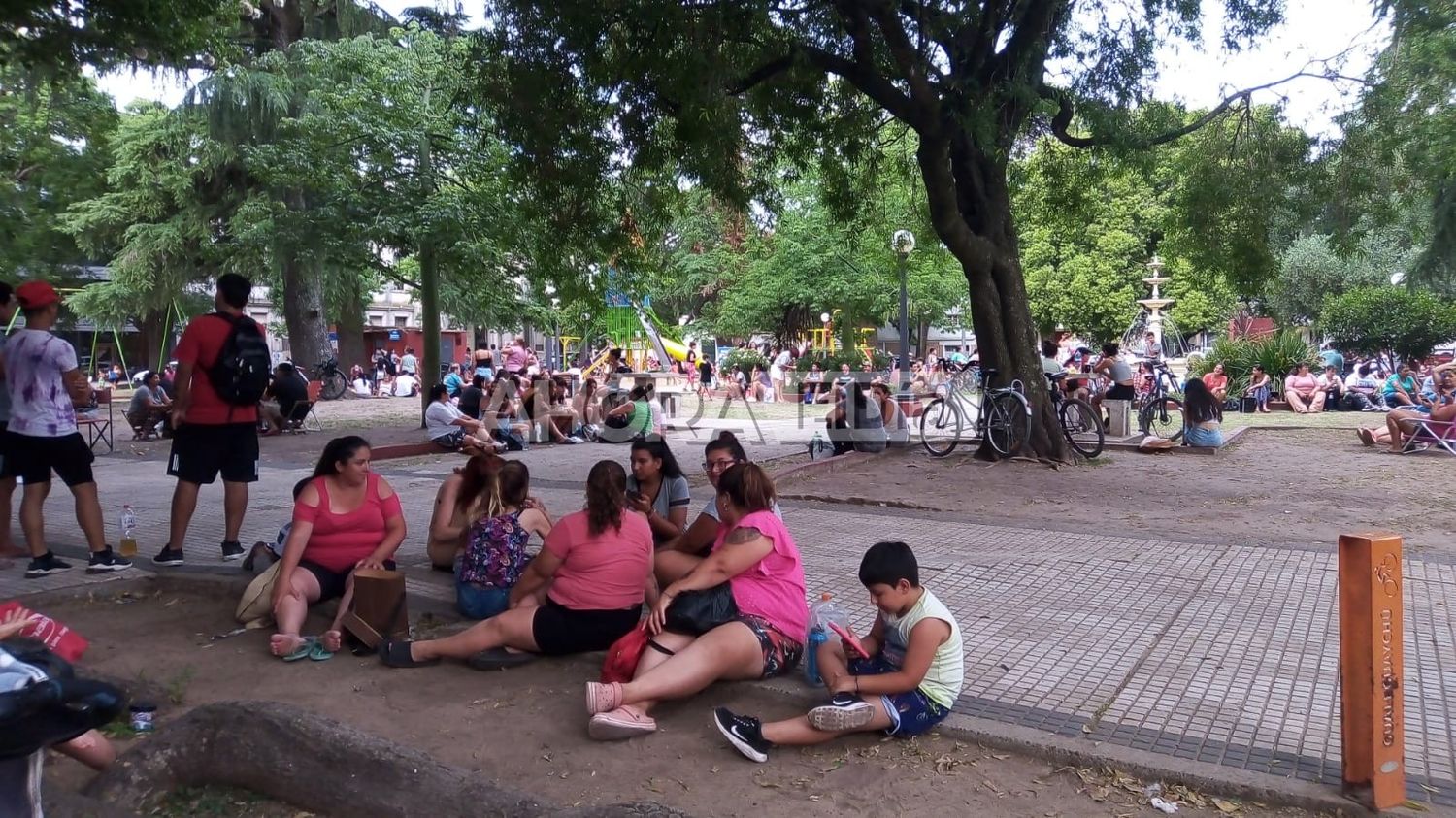 Piqueteros de Gualeguaychú se sumaron a pedir "Una navidad sin hambre"