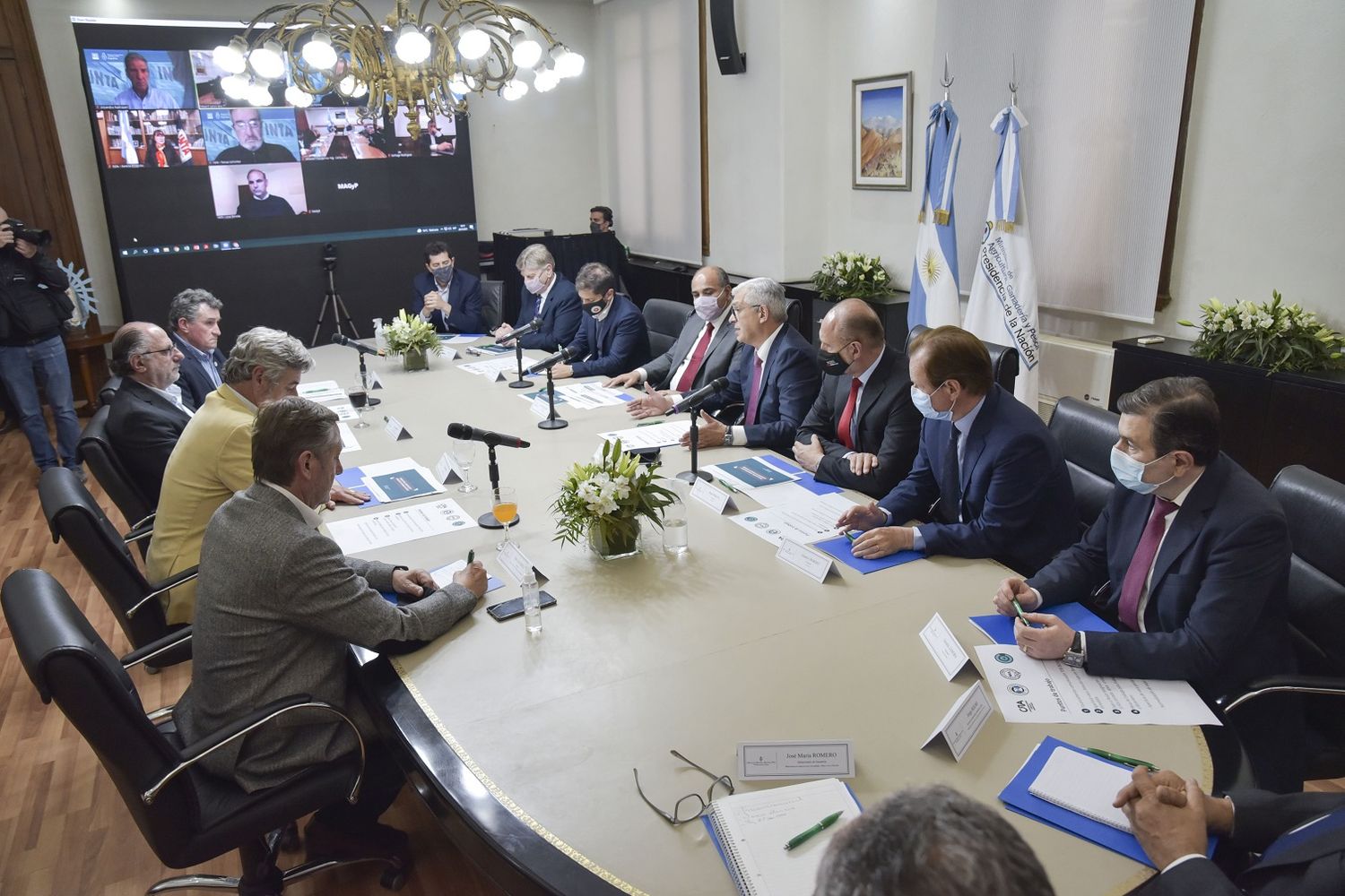 Bordet se mostró satisfecho por la apertura de las exportaciones de carne