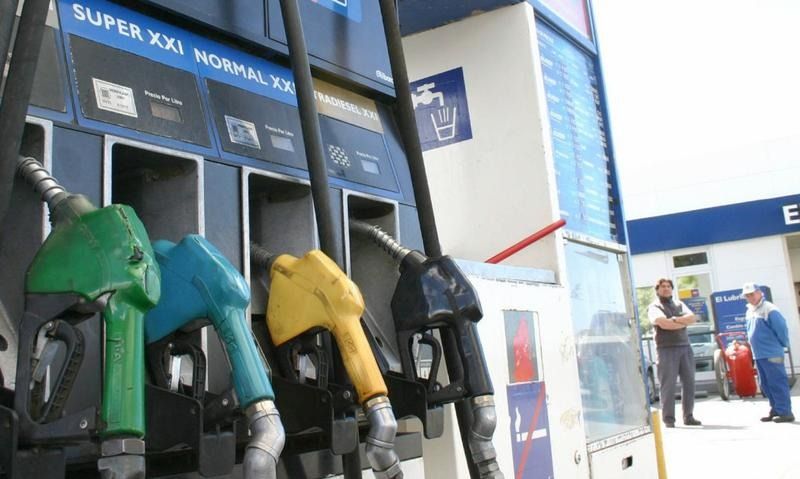 Nuevo incremento en los combustible