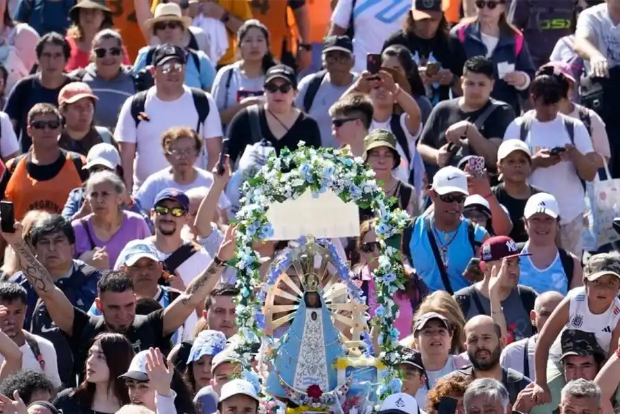 Peregrinación a Luján 2025: miles de fieles caminaron por salud y trabajo