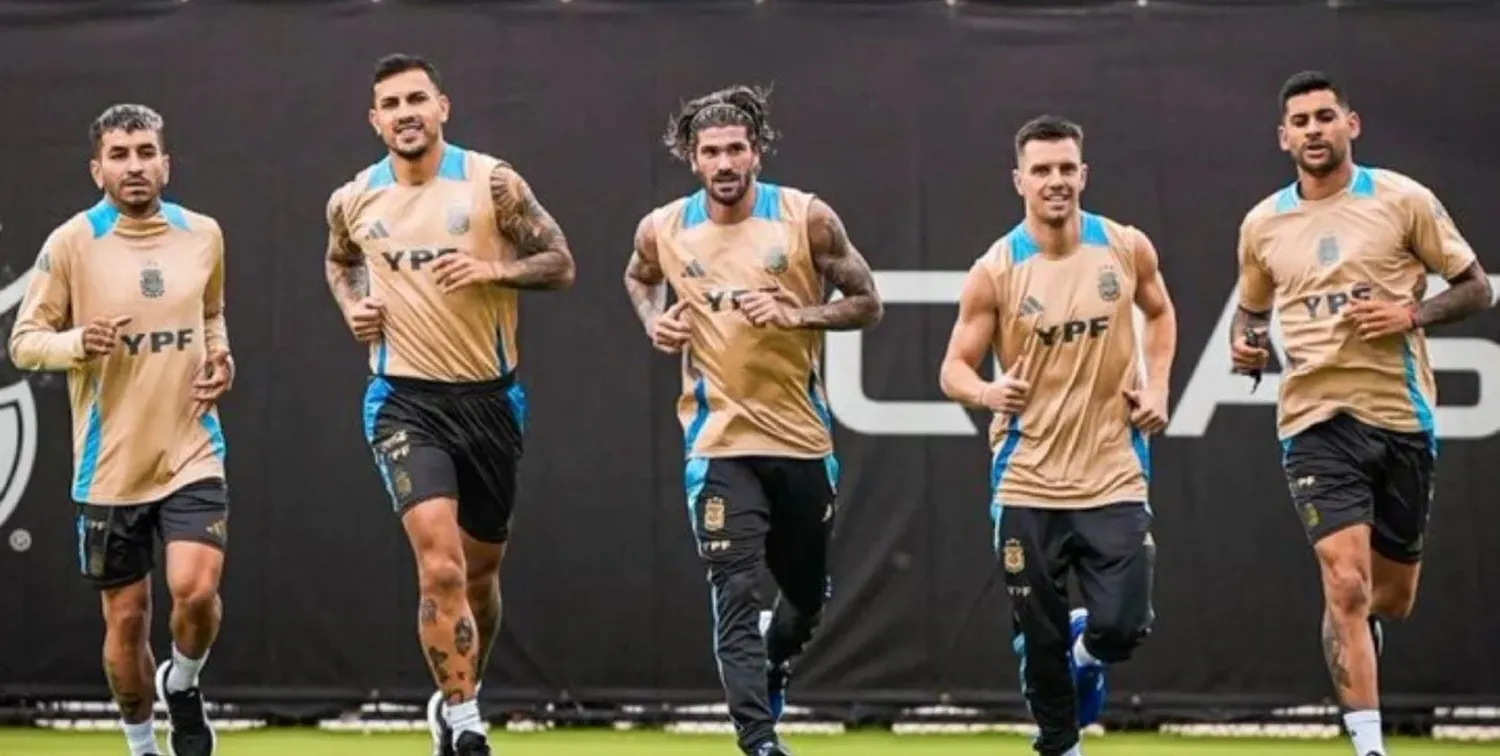 Se prepara el seleccionado campeón de América y del Mundo. Crédito: Selección Argentina