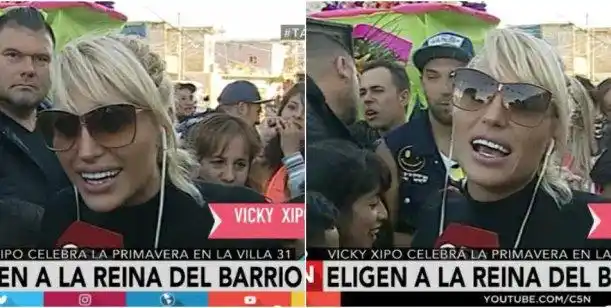 "Quería entregar los muñecos de Mickey pero me dijeron que necesitaban alimentos"