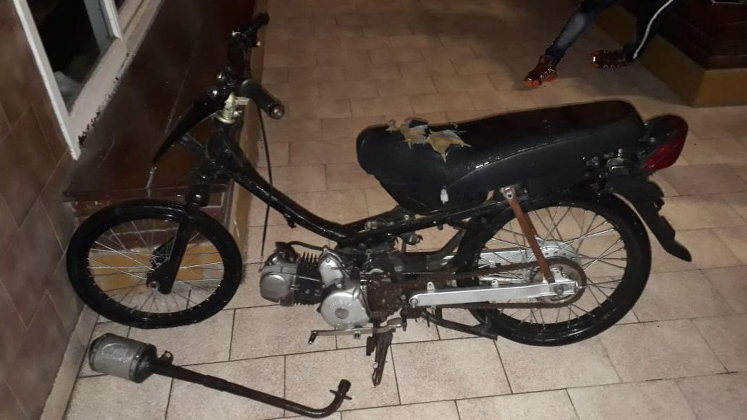 Robaron una moto del Corralón Municipal con complicidad del sereno