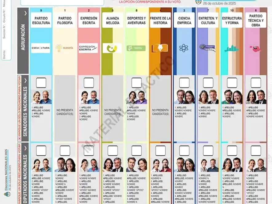 Entre Ríos votará con Boleta Única Papel