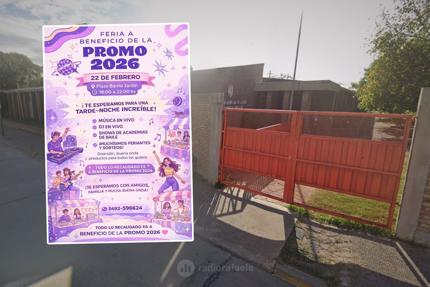 Corina Ramirez, madre de egresados | Gran feria a beneficio de la Promo 2026 de la Escuela Nro 505 Mahatma Gandhi