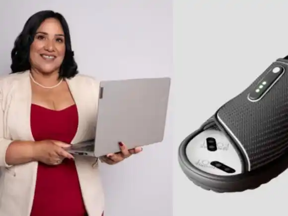 ¡ORGULLO! Enfermera venezolana en Chile crea sandalia inteligente que puede prevenir amputaciones