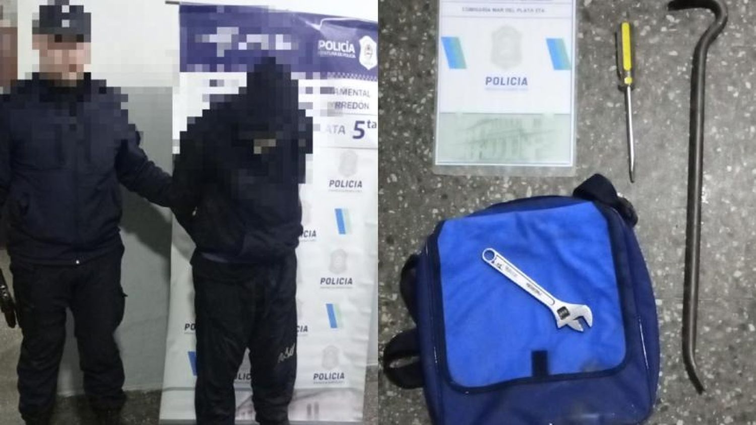 Frustran robo a una jubilada en Las Américas: un aprehendido y dos prófugos