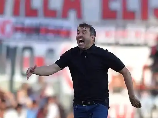 Coudet, entrenador de River.