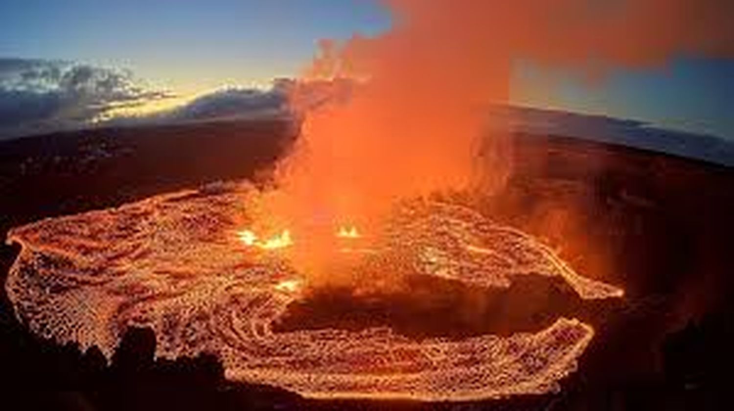 El volcán Kilauea