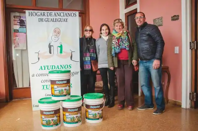 Donaciones al Hogar de Ancianos