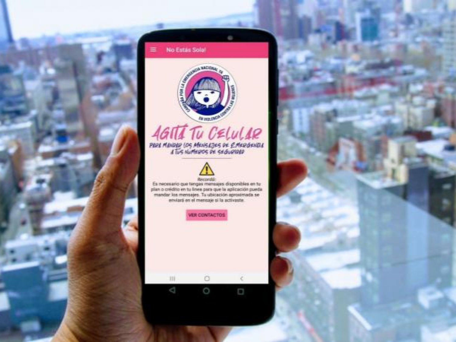 NoEstásSola!: la primera app contra la violencia de género en el país