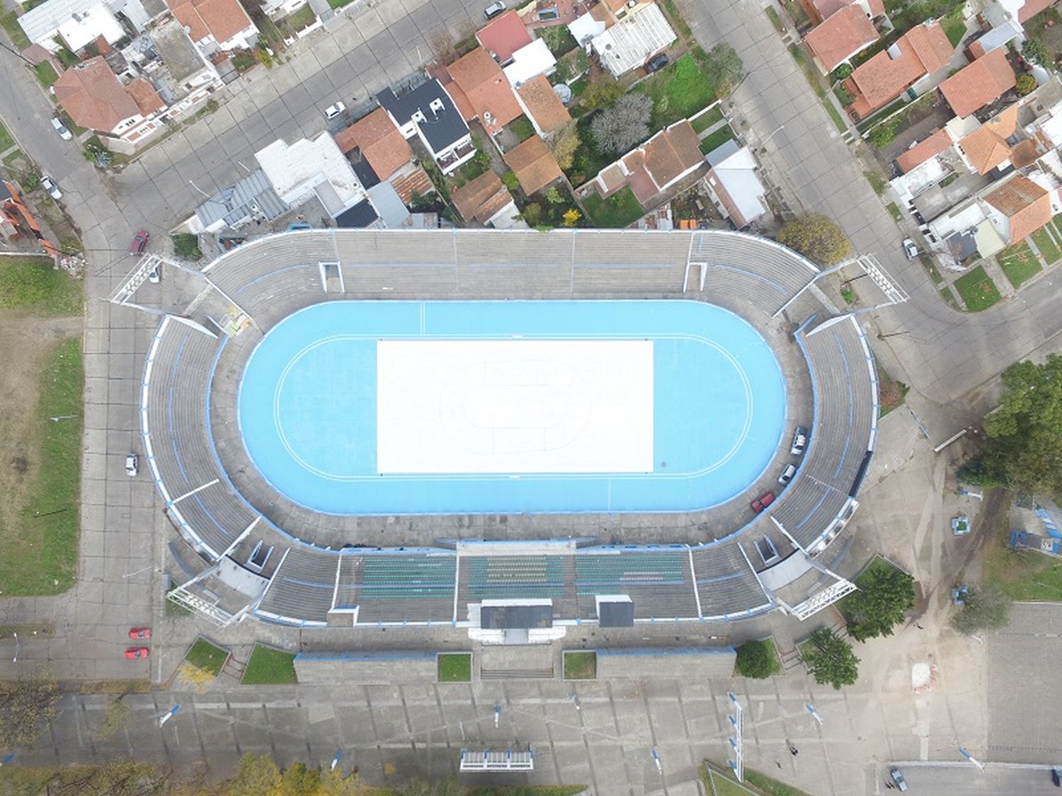 Reparan el Patinódromo con aporte de la AMP