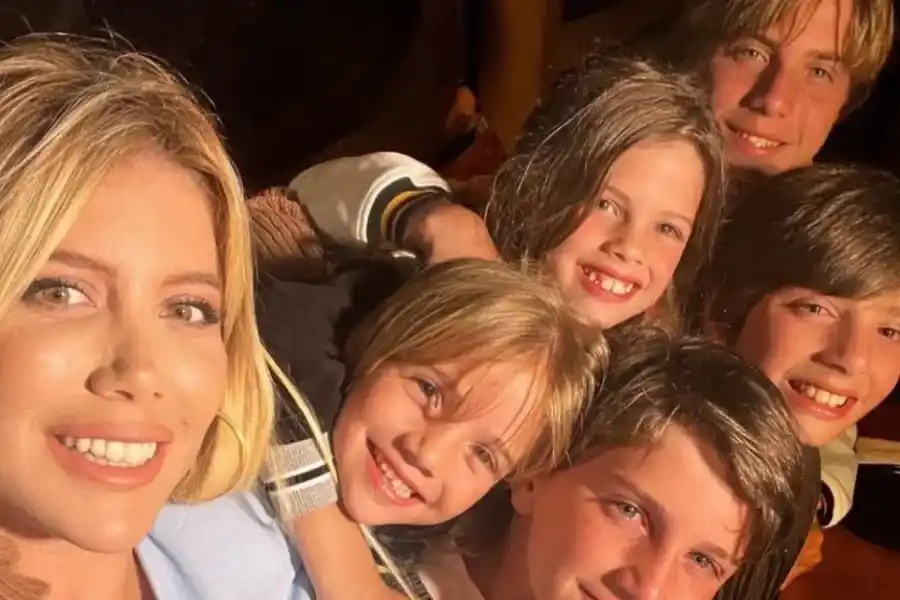 En medio de sus problemas de salud, Wanda Nara reveló el mal momento que atraviesa uno de sus hijos