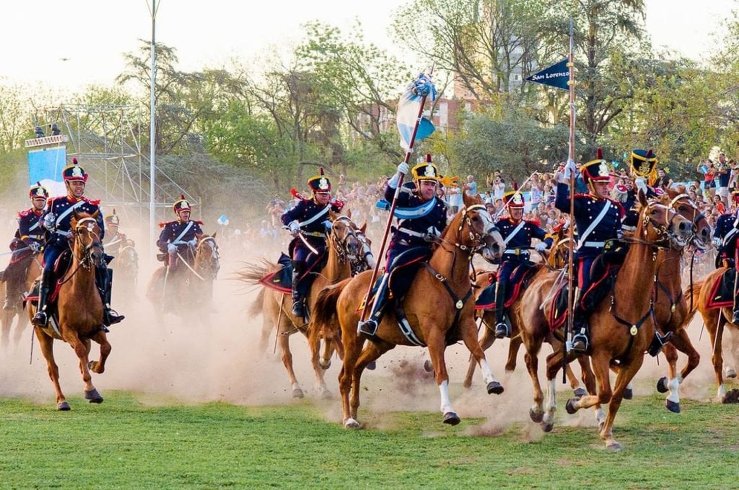 Se anuncia una recreación de la avanzada contra los realistas en aquel histórico amanecer de 1813. Foto: Gentileza