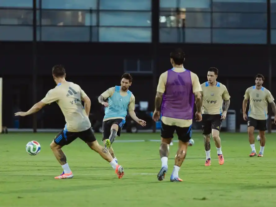 Argentina jugará ambos amistoso en Miami.Foto:AFA