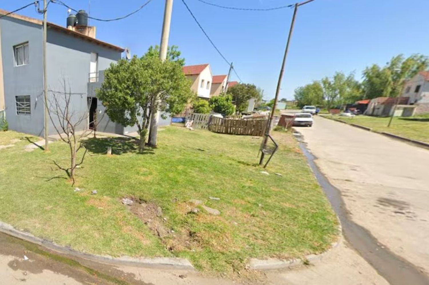 La zona donde ocurrió el violento hecho