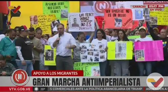 Canciller exige “LIBERACIÓN INMEDIATA DE MIGRANTES VENEZOLANOS”:  “tenemos listos los aviones” para buscarlos