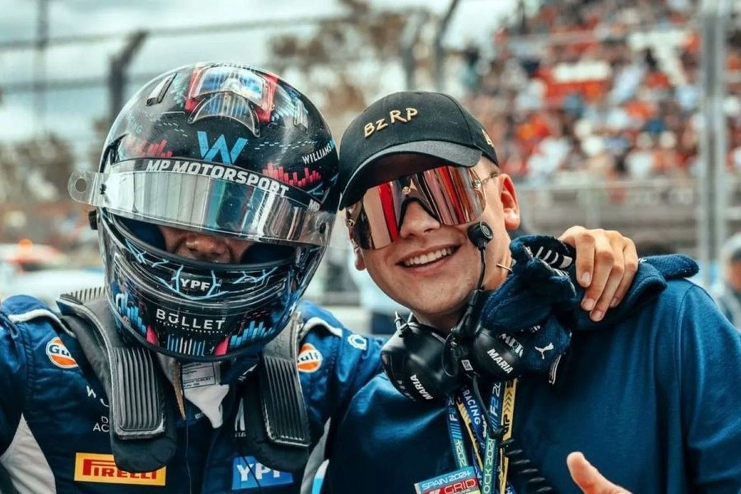 Bizarrap, el sponsor de Colapinto, empezó a seguir una escudería de F1 en Instagram: ¿es una señal?