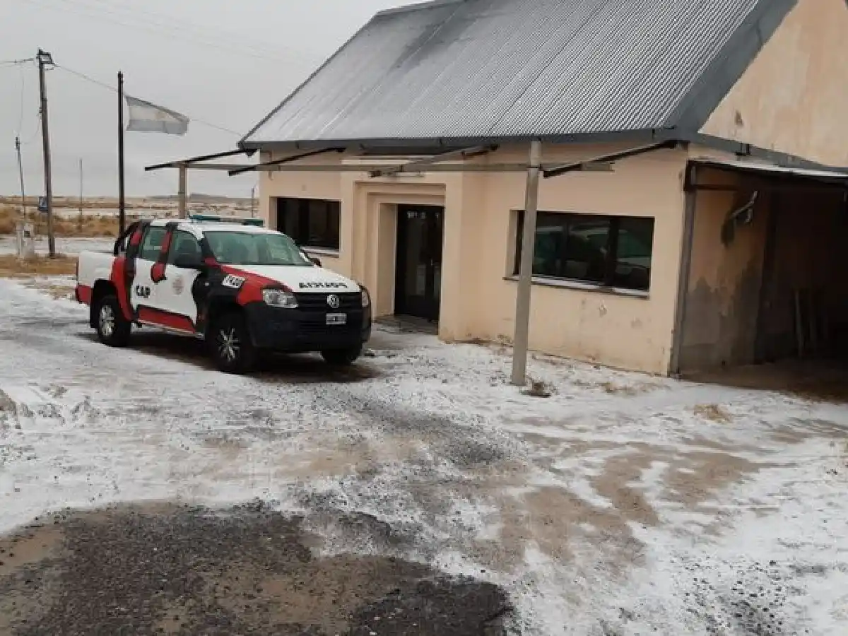 Comenzó a nevar en las Altas Cumbres