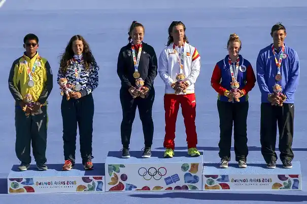 Agustina Giannasio ganó plata en Tiro con Arco por equipos