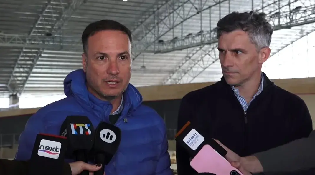 Avanza a buen ritmo el Velódromo de Rafaela para los Juegos Suramericanos: Lisandro Enrico visitó la obra
