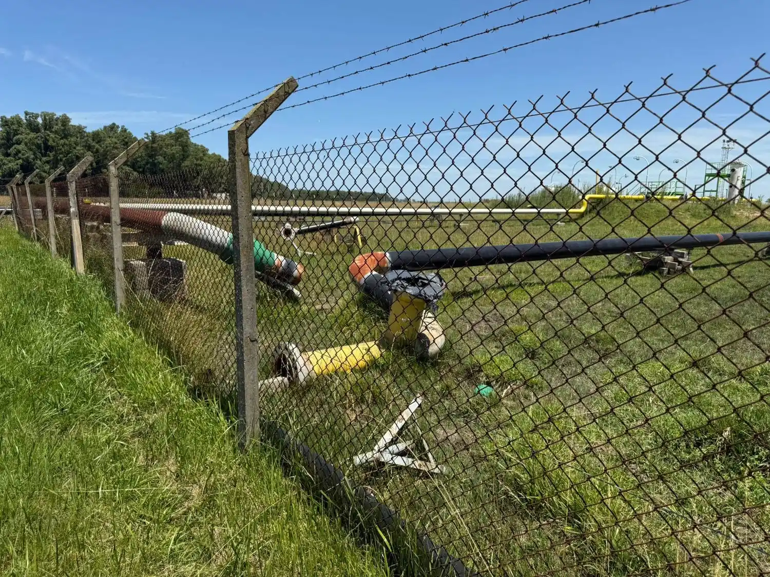 Planta Compresora de Las Armas, parte estratégica del Gasoducto de la Costa.