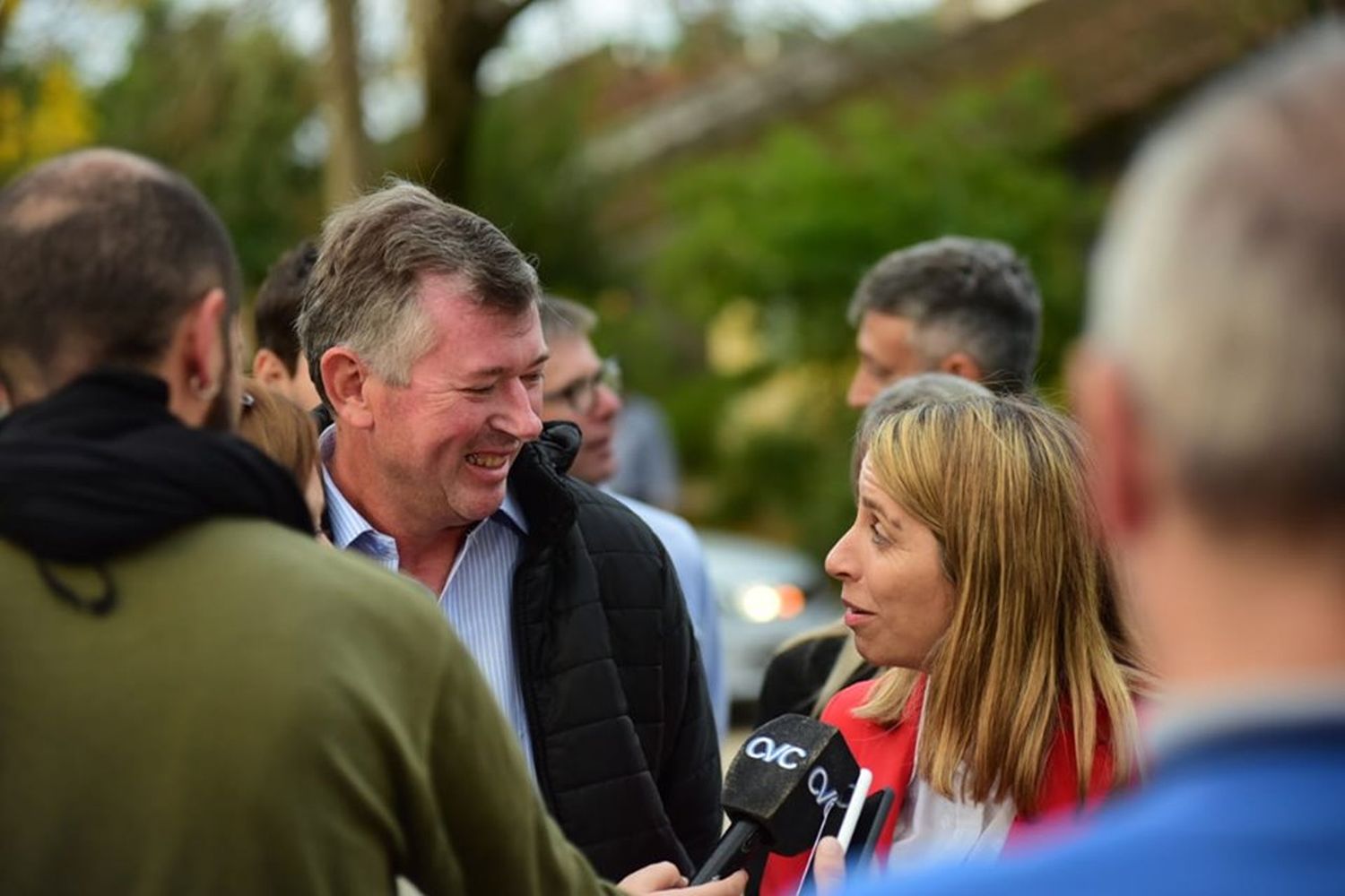 Stratta junto a Hartmann desarrollaron una agenda institucional en Crespo