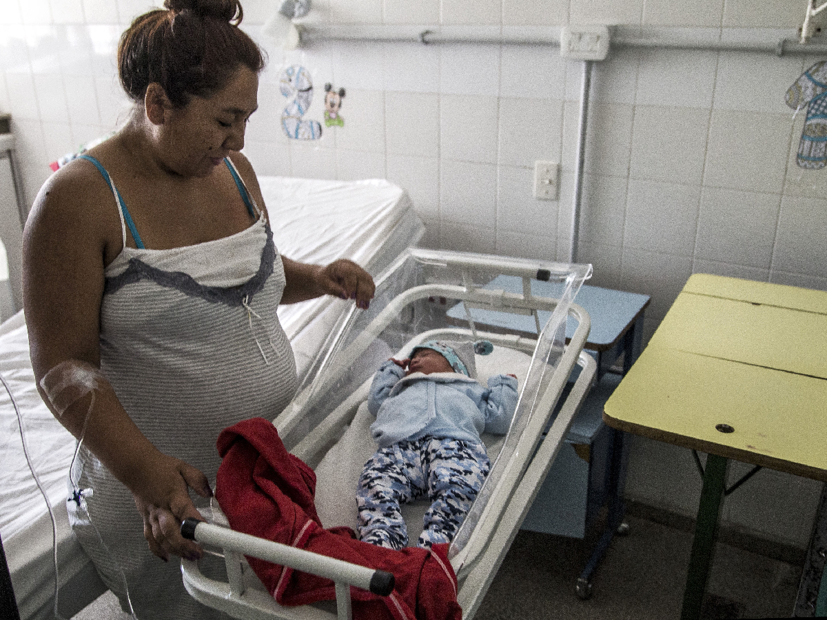 El primer bebé del año del país nació en Mendoza, el segundo es de Santiago del Estero