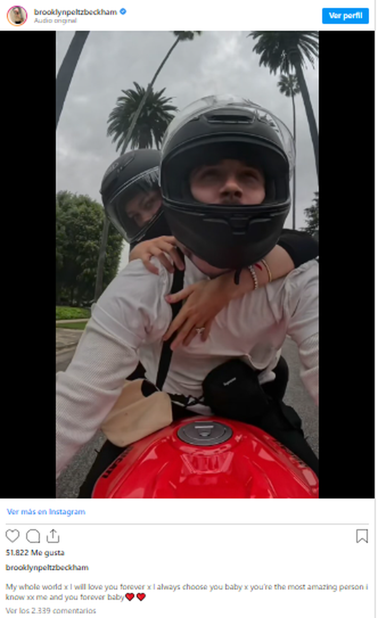 Brooklyn reafirmó su apoyo a Nicola Peltz con un mensaje que dejó fuera a David y Victoria Beckham en un momento clave para la familia/ ig: @brooklynpeltzbeckham
