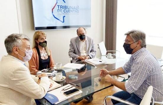 Para mejorar el control público El Tribunal de Cuentas establece pautas de trabajo con el Instituto del Seguro
