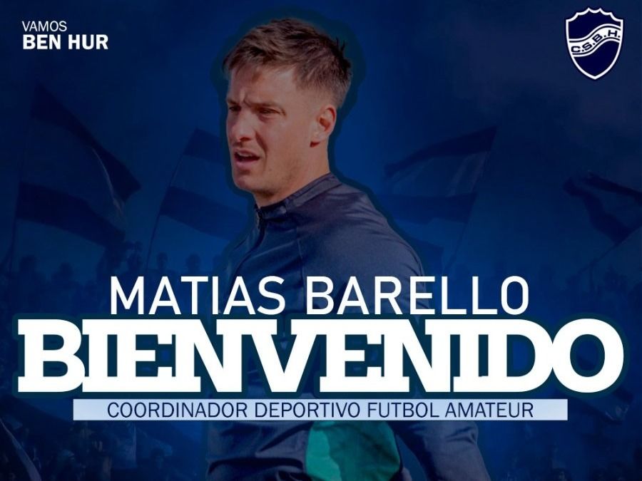 Matías Barello se suma al Lobo rafaelino.Foto:Prensa BH