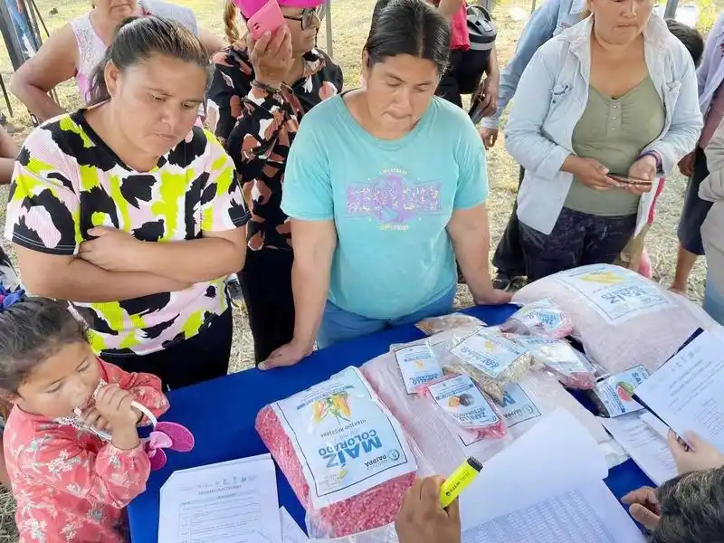 Comenzó campaña para primera siembra de 
cucurbitáceas y maíz, con la entrega de semillas
