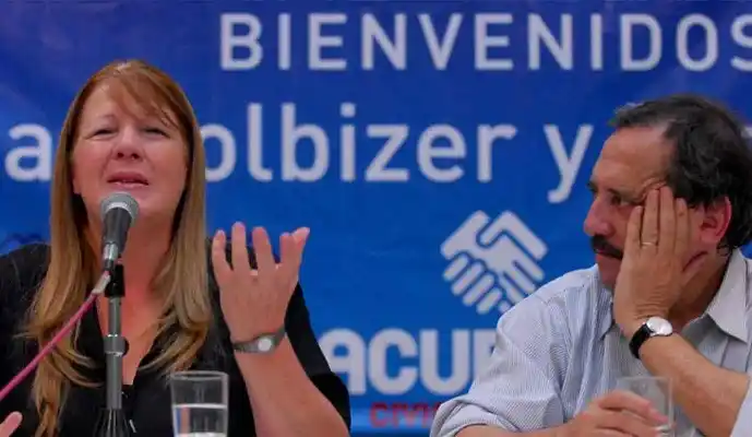 Margarita Stolbizer y Ricardo Alfonsín llegan a Gualeguaychú