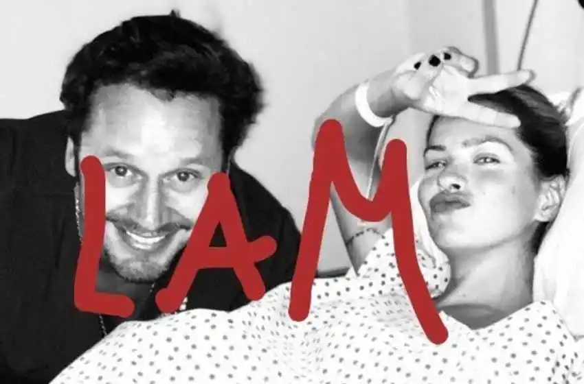 La tierna foto de Magnolia junto a su papá Benjamín Vicuña