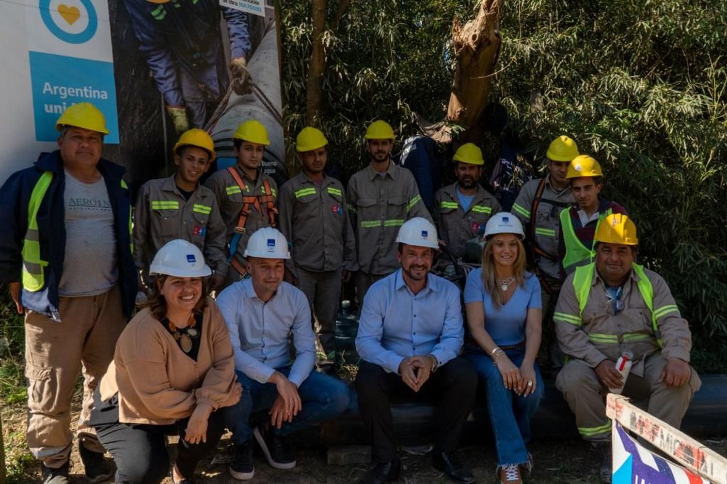 Escobar: Avanza importante obra de agua potable que beneficiará a 8.000 habitantes de Maschwitz