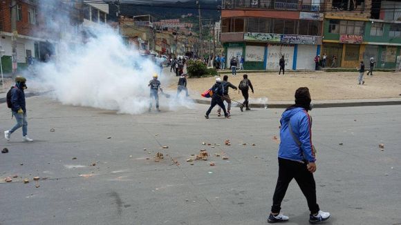 ¿Hasta cuándo? Vuelven los disturbios a calles de Bogotá