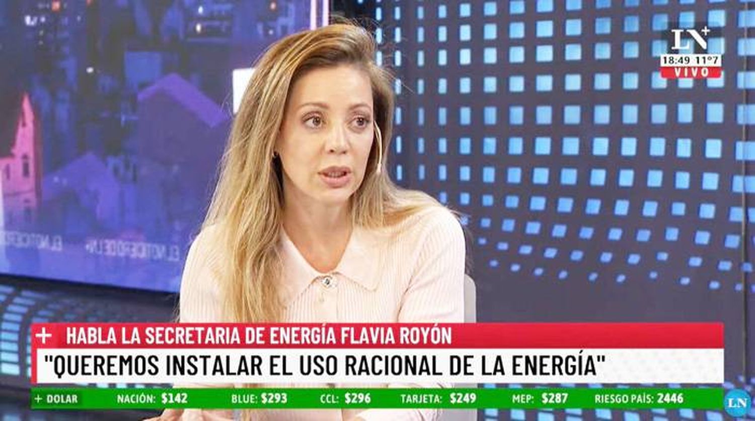 Royón: �SQueremos  instalar el uso  racional de la energía⬝