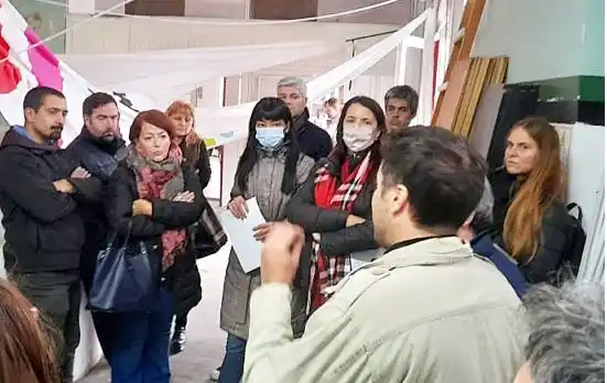 Visita al polo productivo municipal